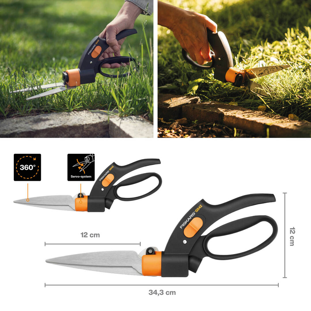 Nożyce do trawy GS42 Servo-System Fiskars
